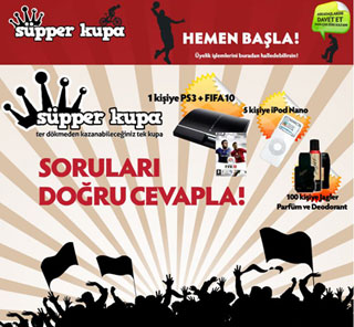 Jagler Süpper Kupa Facebook Yarışması